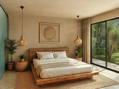 Zespół mieszkaniowy New gated complex of villas with swimming pools, 6 minutes away from Lamai Beach, Samui, Thailand