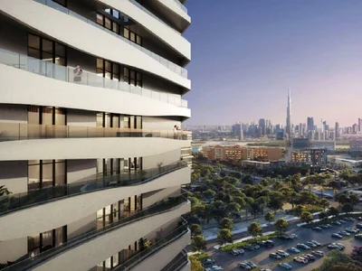 Complejo residencial New residence Adeba with a swimming pool and a spa center close to the airport, Al Jaddaf, Dubai, UAE