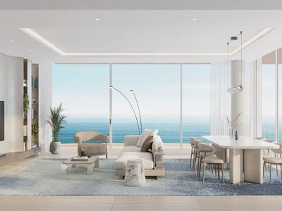 Zespół mieszkaniowy High-quality penthouses in new waterfront Ellington Cove Residence with a direct access to the beach and a yacht club, Dubai Islands, Dubai