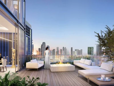 Zespół mieszkaniowy Harbour Gate—apartments in a residential complex by Emaar with views of harbor and large park, swimming pools and gym in Dubai Creek Harbour