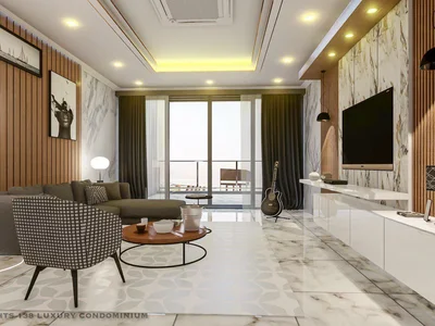 Residential complex Luxury residence with a swimming pool and a panoramic sea view, Samui, Thailand