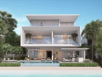 Zespół mieszkaniowy New complex of unique beachfront villas Beach villa, Palm Jebel Ali, Dubai, UAE