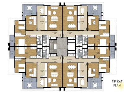 Dzielnica mieszkaniowa 3  bedroom off plan apartment in Alanya