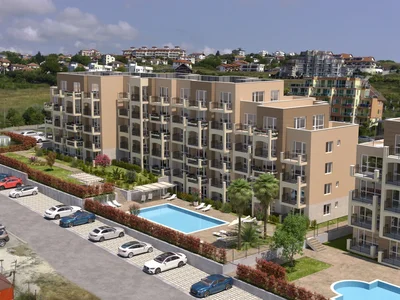 Apart - hotel Byala Sun Residence sovremennyj ziloj kompleks u mora v kurortnom gorode Bala