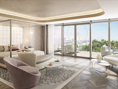 Zespół mieszkaniowy FIVE LUX — high-rise residence by FIVE Holding with a hotel, restaurants and swimming pools on the first sea line in JBR, Dubai