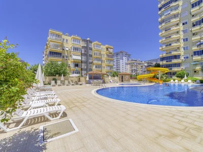 Quartier résidentiel Two-bedroom apartment on the popular building in Mahmutlar