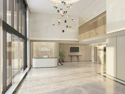 Complejo residencial New residence Central with swimming pools and a lounge area near a highway and a metro station, Jebel Ali Village, Dubai, UAE
