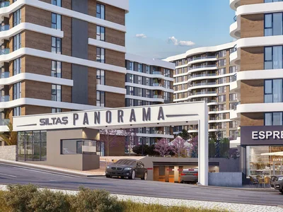 Complexe résidentiel Apartment with panoramic views of the sea, city and Princes' Islands, Pendik, Istanbul, Turkey
