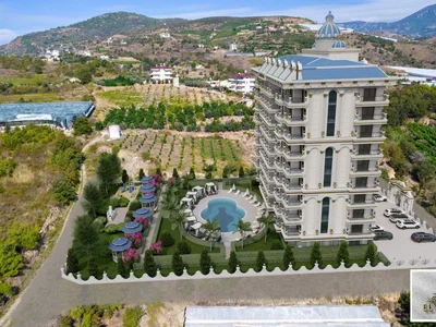 Complexe résidentiel Residential complex in the popular tourist center of Alanya, 1 km from the sea, Turkey