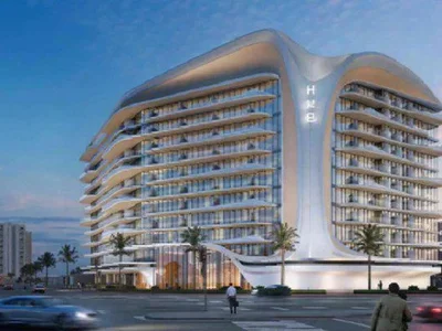 Zespół mieszkaniowy New residence Beverly Grande with a swimming pool, restaurants and a school, Motor City, Dubai, UAE