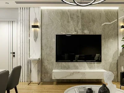 Complexe résidentiel New residence with a swimming pool and a green area, Istanbul, Turkey