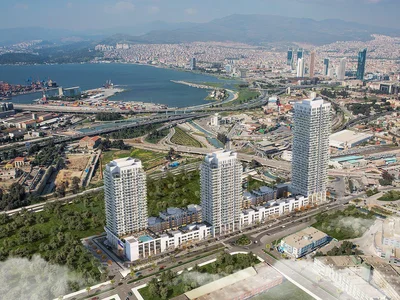 Residential complex Property in the best residential complex near the sea, Izmir center, Turkiye