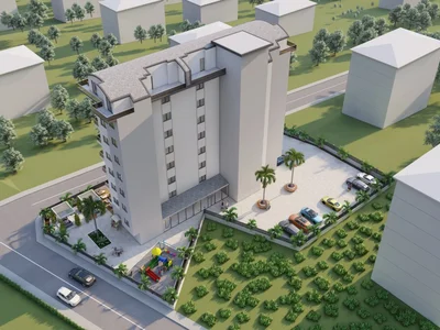 Dzielnica mieszkaniowa Modern complex in the developed area of Alanya, Avsallar