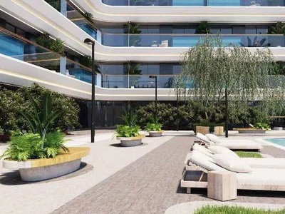 Residential complex Residence Miami 2 with swimming pools and a green area close to Dubai Marina, Jumeriah Village Triangle, Dubai, UAE