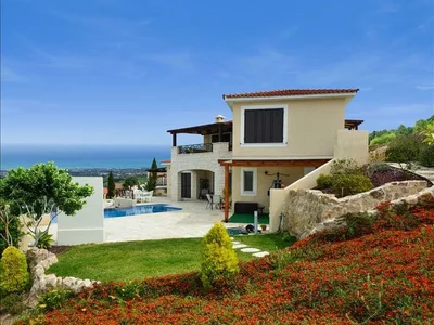 Residential complex Complex of villas close to a highway and a golf course, Tsada, Cyprus