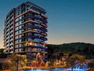 Complexe résidentiel PREMIUM CLASS apartments in the center of Istanbul in the Avrupa Saklı Vadi complex.