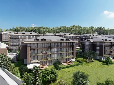 Complejo residencial Stroyaschiysya proekt v lesnoy doline rayona Beykoz - Stambul