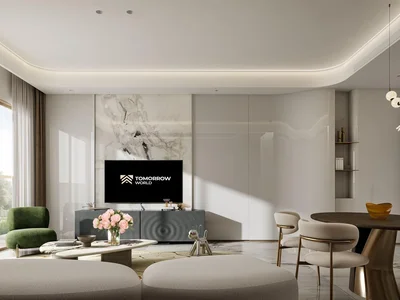 Complejo residencial New low-rise Tomorrow 166 Residence with swimming pools, an exclusive club and free access to yachts, Dubai Islands, Dubai, UAE
