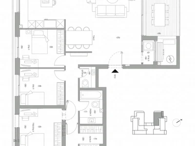 Жилой квартал Bel appartement dans un bel immeuble haut standing luxueux neuf projet de qualite spacieux