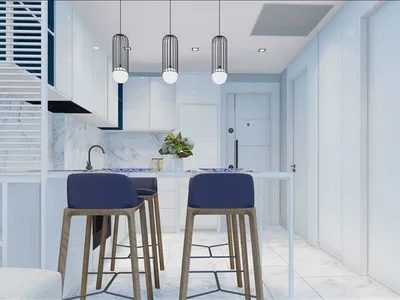 Residential complex Low-rise residence with swimming pools and a restaurant at 150 meters from the sea, in the center of Alanya, Turkey