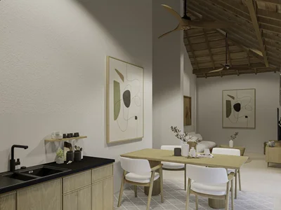 Villa Project showcasing 2 bedroom glamp villa