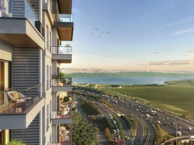 Wohnanlage New residential complex in a prestigious area of Avcılar next to the new channel project, Istanbul, Turkey