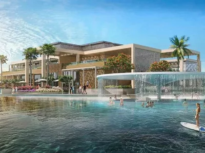Complexe résidentiel Low-rise residential complex surrounded by lagoons and gardens, in the picturesque green neighbourhood of Damac Hills, Dubai, UAE