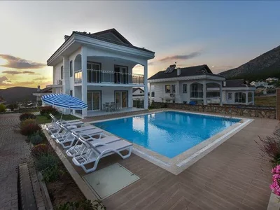 Complejo residencial Complex of viillas with a swimming pool, Fethiye, Turkey