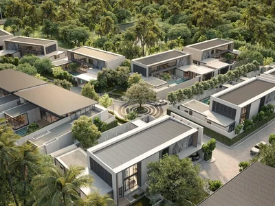 Zespół mieszkaniowy New villas with pools in a residential complex just 300 m from Bang Tao Beach, Phuket, Thailand