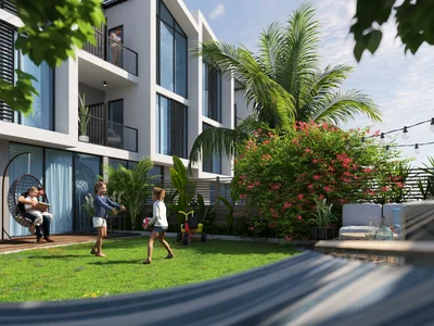 Complexe résidentiel Townhouses with garden view, near forest and lake, Bahçeşehir, Istanbul, Turkey