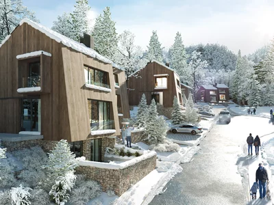 Residential complex of 10 chalets Mountain Retreat by Dukley