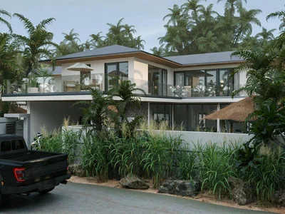 Residential complex Gated complex of tropical villas with swimming pools close to international schools and beaches, Lamai, Samui, Thailand