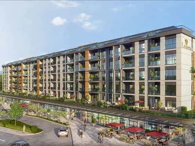 Residential complex New residence with swimming pools close to the airport and a highway, Istanbul, Turkey