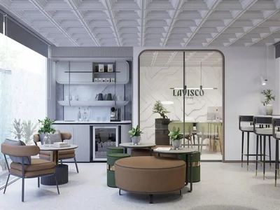 Zespół mieszkaniowy New residential complex with a swimming pool, gym, parking and co-working area, Nai Yang, Phuket, Thailand
