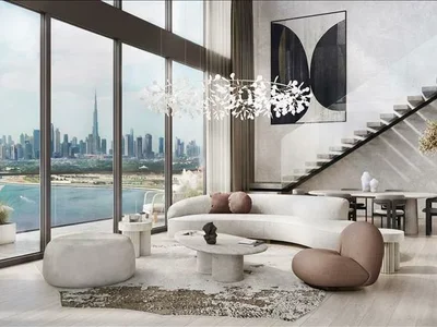 Complexe résidentiel Kempinski Residences The Creek — new residence by Swiss Property with a swimming pool, a spa center and a panoramic view in Dubai Healthcare City