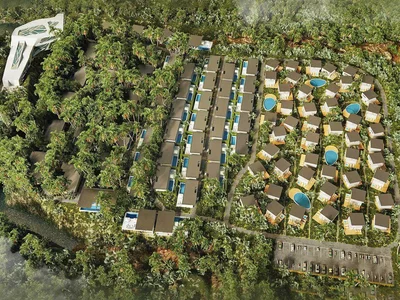 Zespół mieszkaniowy Gated residence with a swimming pool and a spa center, Ubud, Bali, Indonesia