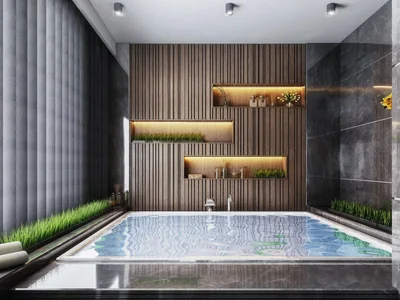 Residential complex New low-rise residence with swimming pools, lounge areas and a kids' playground in the prestigious area of Kestel, Alanya, Turkey