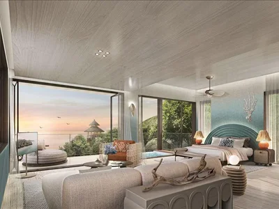 Zespół mieszkaniowy Complex of villas with swimming pools, a spa center and a private access to the beach, Pattaya, Thailand