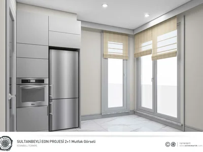 Complejo residencial Residence with around-the-clock security and a shopping mall close to the metro station, Istanbul, Turkey