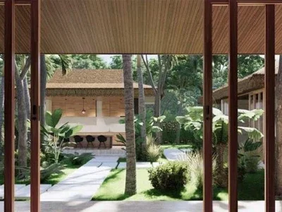 Zespół mieszkaniowy Complex of villas with a restaurant and a spa in the quiet area of Lipa Noi, Samui, Thailand