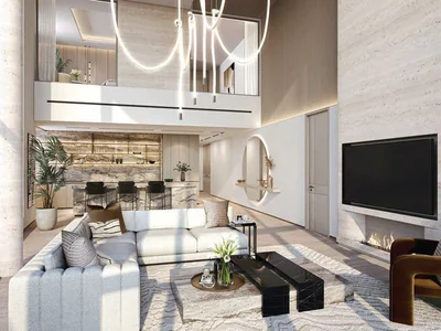 Complejo residencial New waterfront residence Liv Waterside with swimming pools and a spa center, Dubai Marina, Dubai, UAE