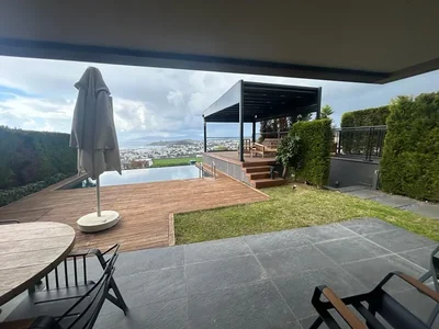Willa Three bedroom villa with sea and castle views in the center of Bodrum.