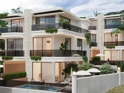 Villa For Sale New Villas Project with Turkish Citizenship in Alanya Turkey