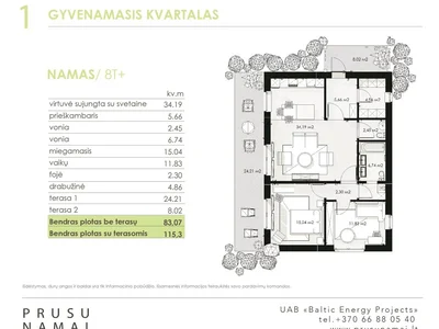 Residential quarter Prūsų namai