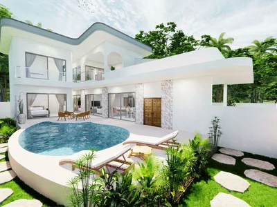 Wohnanlage New residential complex of villas with swimming pools and sea views, Choeng Mon, Samui, Thailand