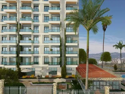 Zespół mieszkaniowy Residence with swimming pools and a spa complex close to the sea, Avsallar, Turkey