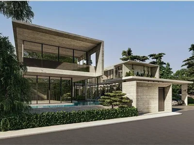 Complexe résidentiel New complex of villas with swimming pools, Pattaya, Thailand