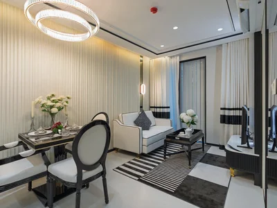 Complexe résidentiel Luxury residential complex of furnished apartments near Jomtien Beach in Pattaya, Thailand