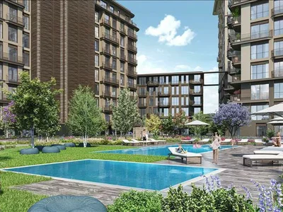 Zespół mieszkaniowy New high-quality residence with swimming pools near the forest, in the heart of Istanbul, Turkey