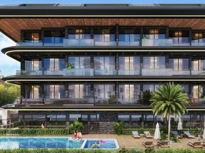 Zespół mieszkaniowy Modern luxury residence with swimming pools, a gym and a kids' playground, Alanya, Turkey